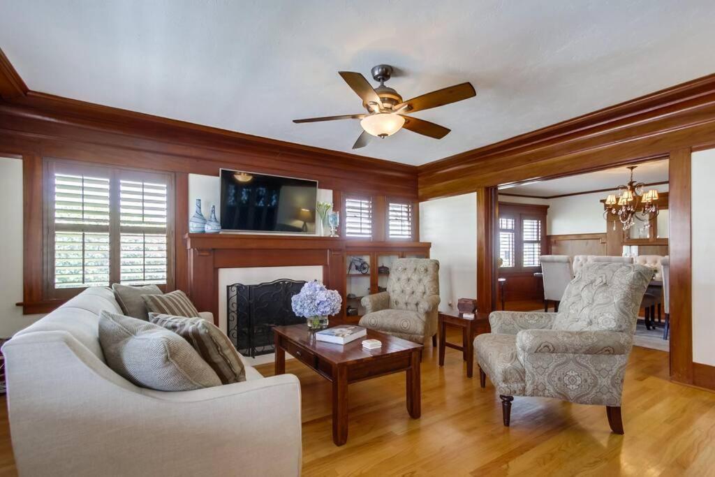 Cozy Craftsman Bungalow, Hillcrest/Mission Hills ซานดิเอโก ภายนอก รูปภาพ